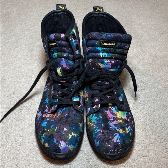 Dr. Martens Multicolor Women's Combat Boots - Picture 2 of 11